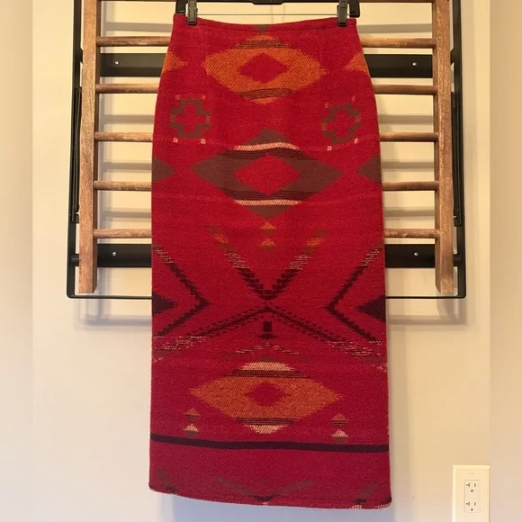 Vintage Ralph Lauren Country Wool Skirt - Picture 4 of 8